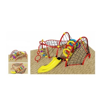 Net Climbing Slide Playground SHA-15-024
