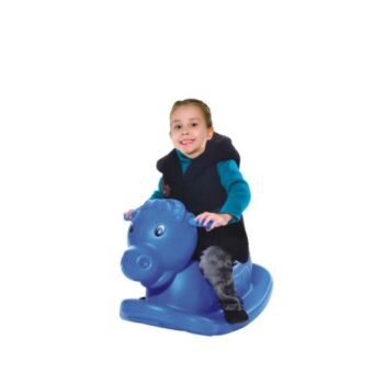 Rhinoceros Shape Kids Plastic Rocking Chair / Toy -SHA-15-073