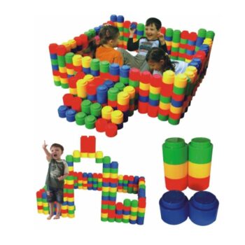 Round Kids Plastic Lego Toys   SHA-15-194