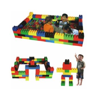Rectangular Kids Plastic Lego Toys SHA-15-195