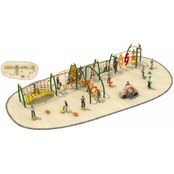 Outdoor Net Climbing Playground SHA-16026