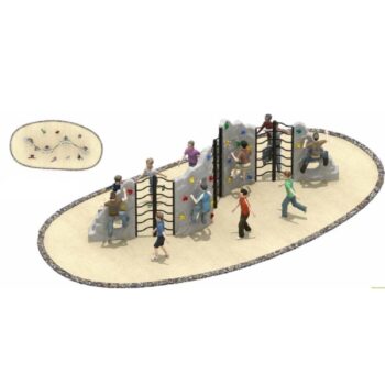 Outdoor Playground Climber SHA-16077