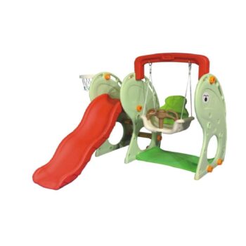 Plastic Kids Slide And Swing SHA-16094