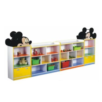 Plastic And Wood Books Shelves SHA-16177