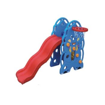 Plastic Slide with Basketball Net SHA-J09901