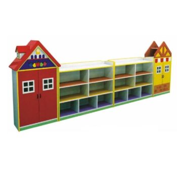 Plastic And Wood Books Shelves SHA-VS-209F