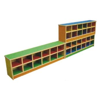 Plastic And Wood Books Shelves SHA-VS-210B