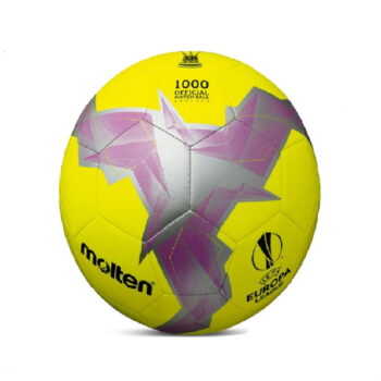 Molten F5U1000-K19Y Football Uefa Machine Stitched Material Tpu Rewound Bladder Yellow Size 5