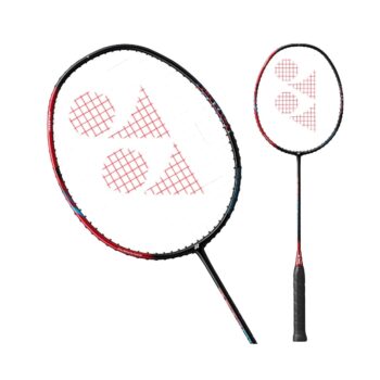 YONEX Astrox Smash Badminton Racket - Black Flame Red FG4