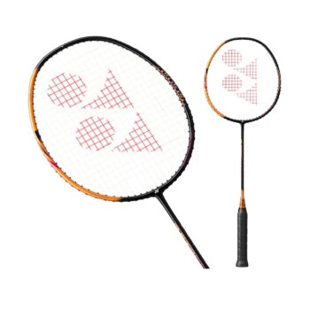 YONEX Smash Badminton Racket Black Orange FG5