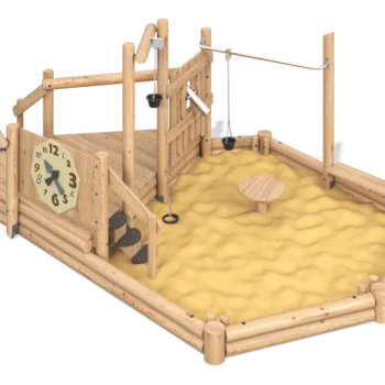 Sandy courtyard