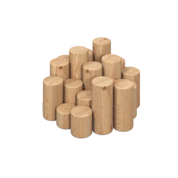 Log pyramid