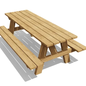 Table with benches