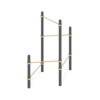 Workout System Multilevel Pullups