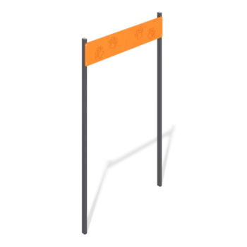 Entrance arch for dog parks
