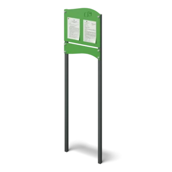 Information board with pockets (compact)