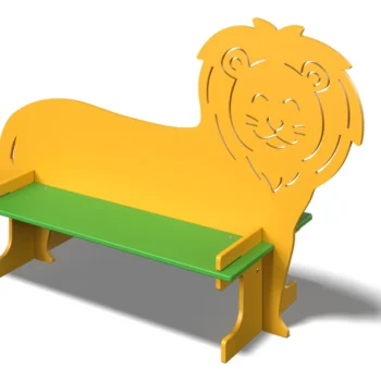 Kids bench Lion