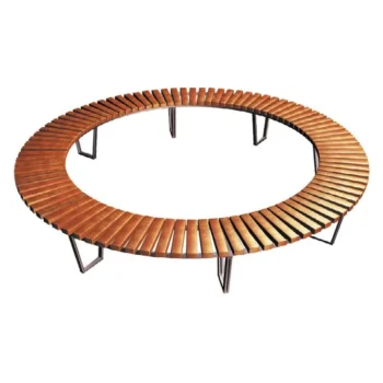 Park bench (round)