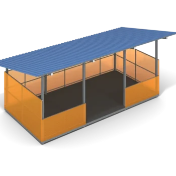 Shade canopy 3000x6000 (walls - polycarbonate)