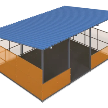 Shade canopy 4200x6000 (walls - polycarbonate)