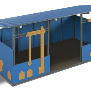 Shade canopy 4200х6000 Professions (walls - plywood)