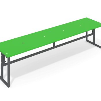 Bench in a shady canopy