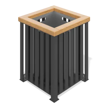 Metal bin