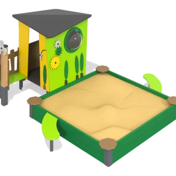 Sandy courtyard