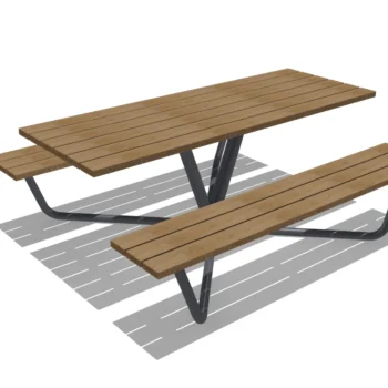 Table with benches