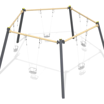 Group Swing Frame/ Swing Frame For 5 Seats