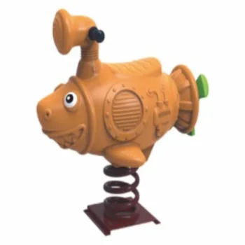 Shark shape children ride spring SHA-1705510