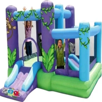 Kidwise Zoo Park Inflatable Bounce House With Ball Pit SHA-15-131