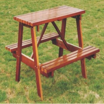 Bench with table