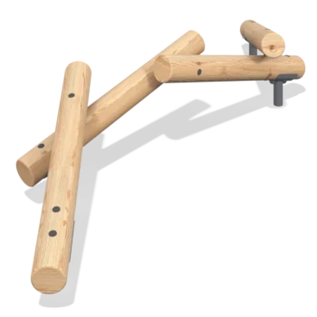 Sports equipment Log above and below