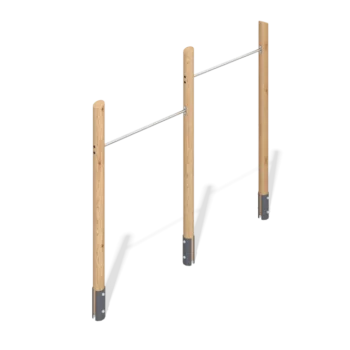 Sports system Double horizontal bar