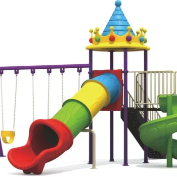 Myts Kids Outdoor Fun Backyard Series with Swing and Slide  SHA-23022