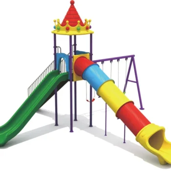 Kids Outdoor Fun Backyard Series with Swing and Slide SHA-23016