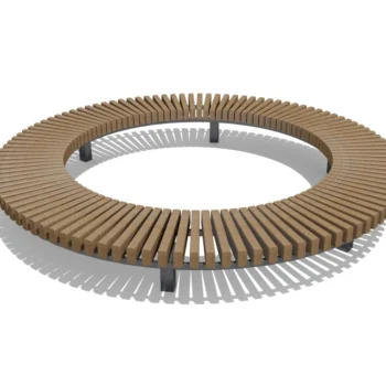 Park bench round